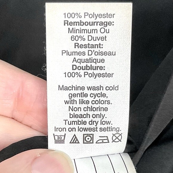 J. Crew Herringbone Puffer Vest Excursion Quilted Down Zip Front Sz XS - Picture 5 of 7